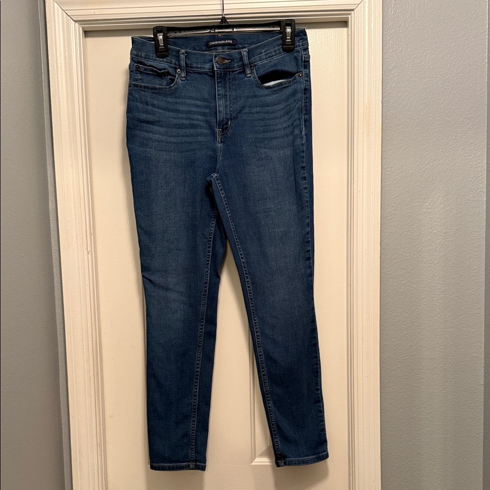 Calvin Klein Jeans Women's Dark Blue Skinny Jeans